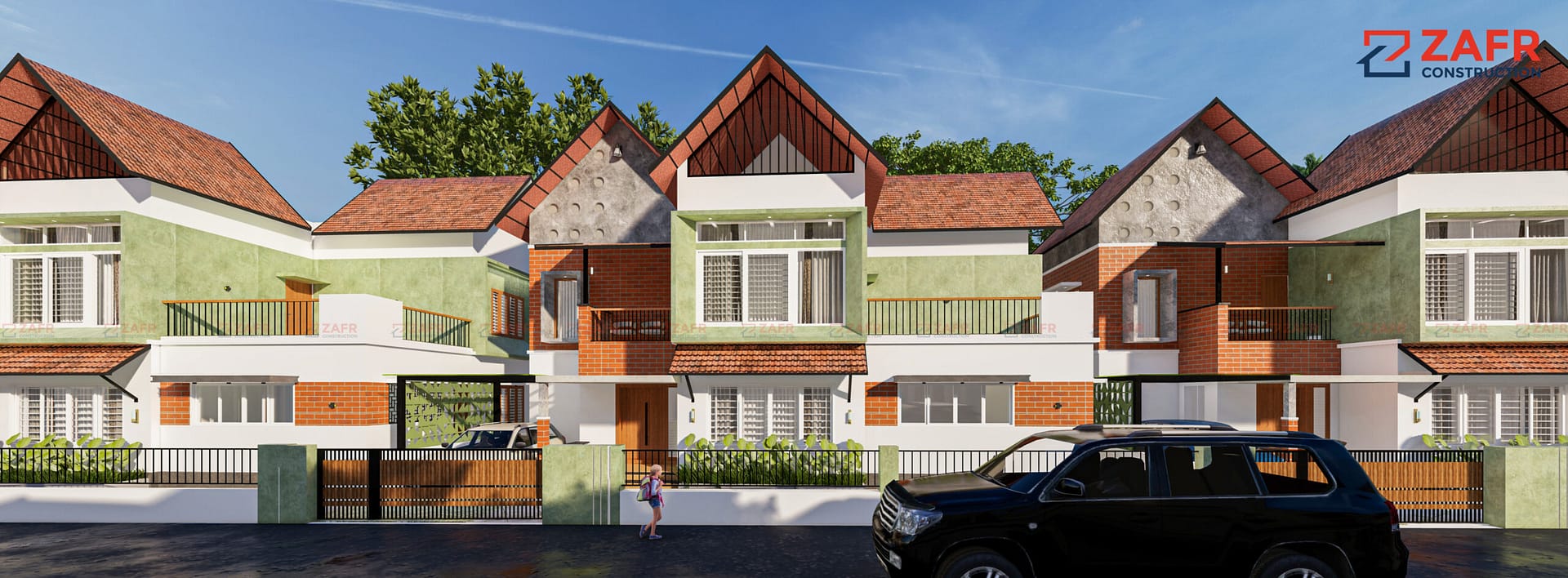 Residential project by ZAFR Constructions – Building construction experts in Palakkad